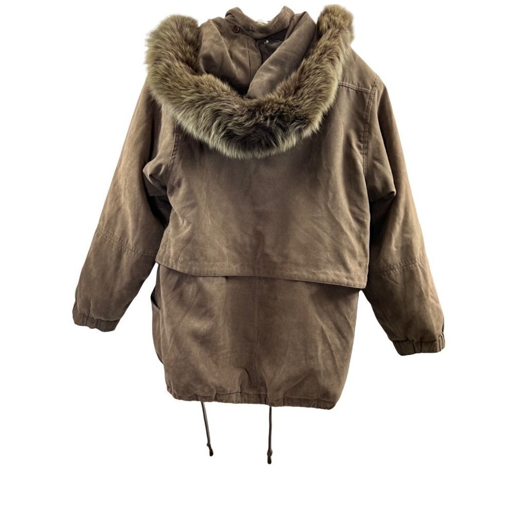 Bromley Sport Women's Oversized And Warm Jacket With Hood - Picture 2 of 3